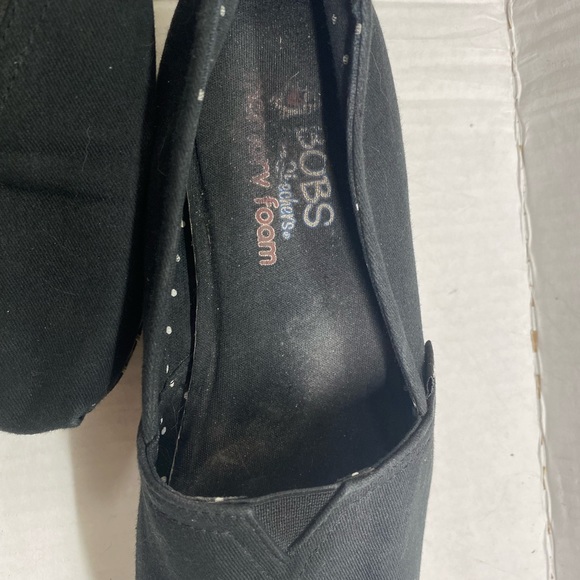 Bobs Black Espadrille Style Shoe - Picture 8 of 13